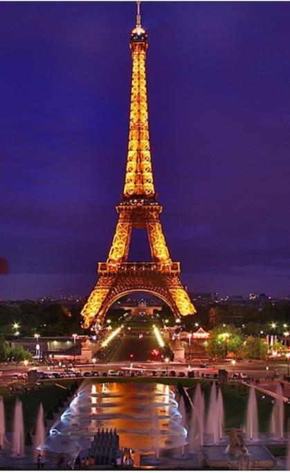 Апартаменти Tour Eiffel Terrasse Vue Seine Париж Екстер'єр фото